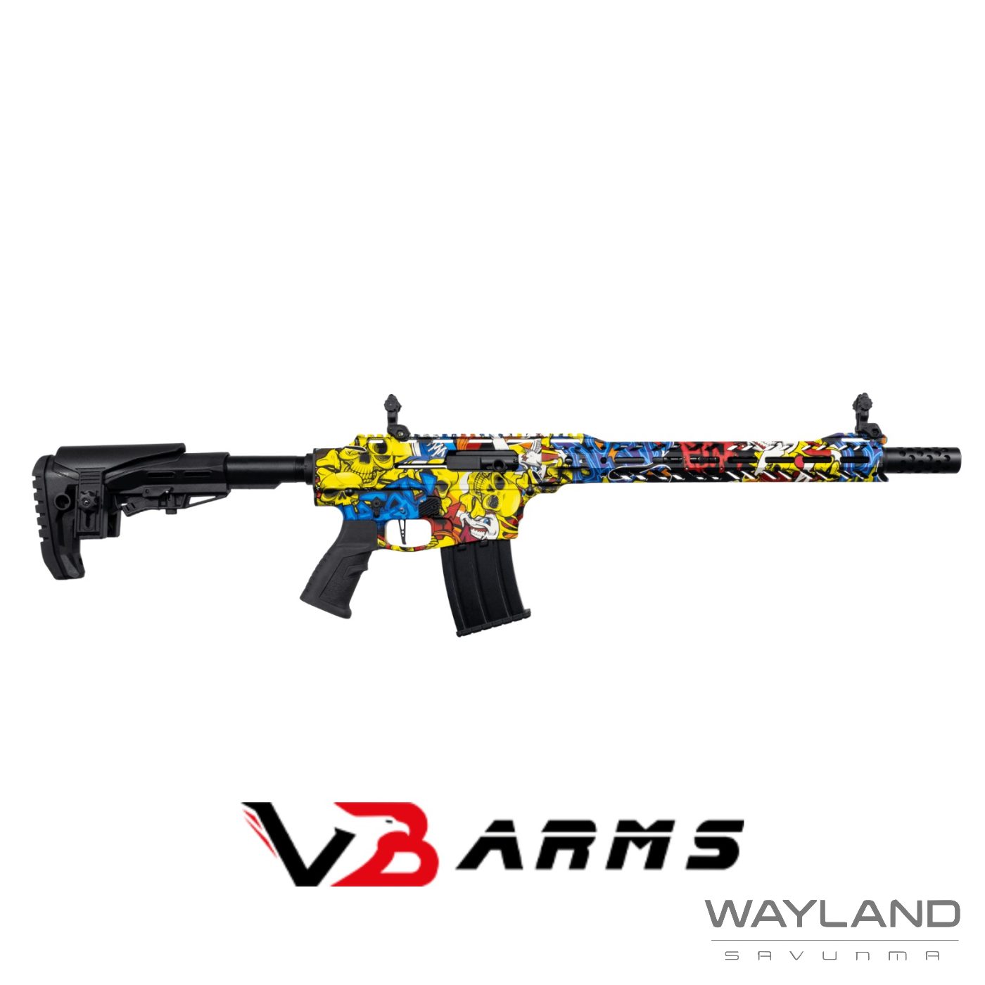 Phantom PT12-06 Urban Camo Şarjörlü Av Tüfeği