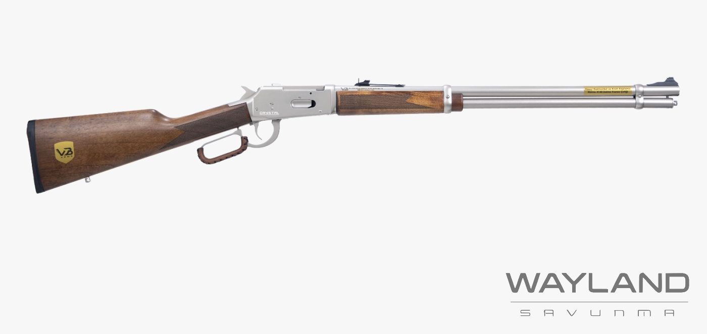 Crystal LVR Nickel Lever Action Av Tüfeği (36 Kalibre)