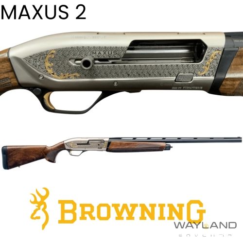 Browning Maxus 2 Ultimate Golden Ducks Yarı Otomatik Av Tüfeği ikinci görünüm