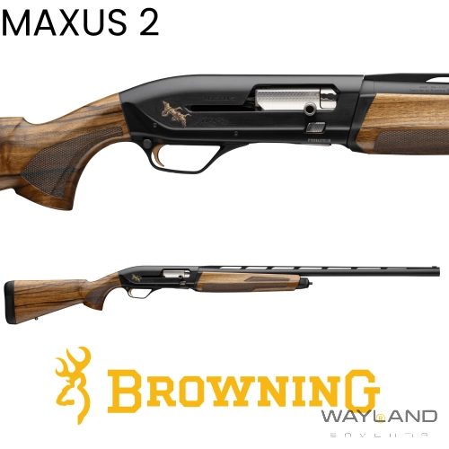 Browning Maxus 2 Wood Black Gold Yarı Otomatik Av Tüfeği