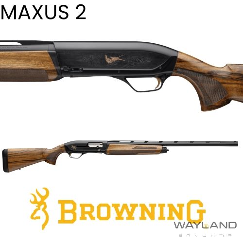 Browning Maxus 2 Wood Black Gold Yarı Otomatik Av Tüfeği görseli 2