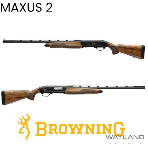Browning Maxus 2 Wood Black Gold Yarı Otomatik Av Tüfeği görseli 4