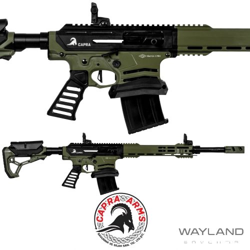 Capra KA12 Pro Green Şarjörlü Av Tüfeği