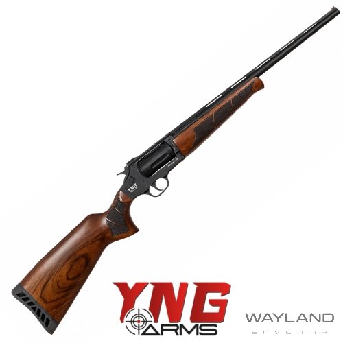 YNG Arms Ahşap Şeritli 36 Kalibre Revolver Toplu Tüfek