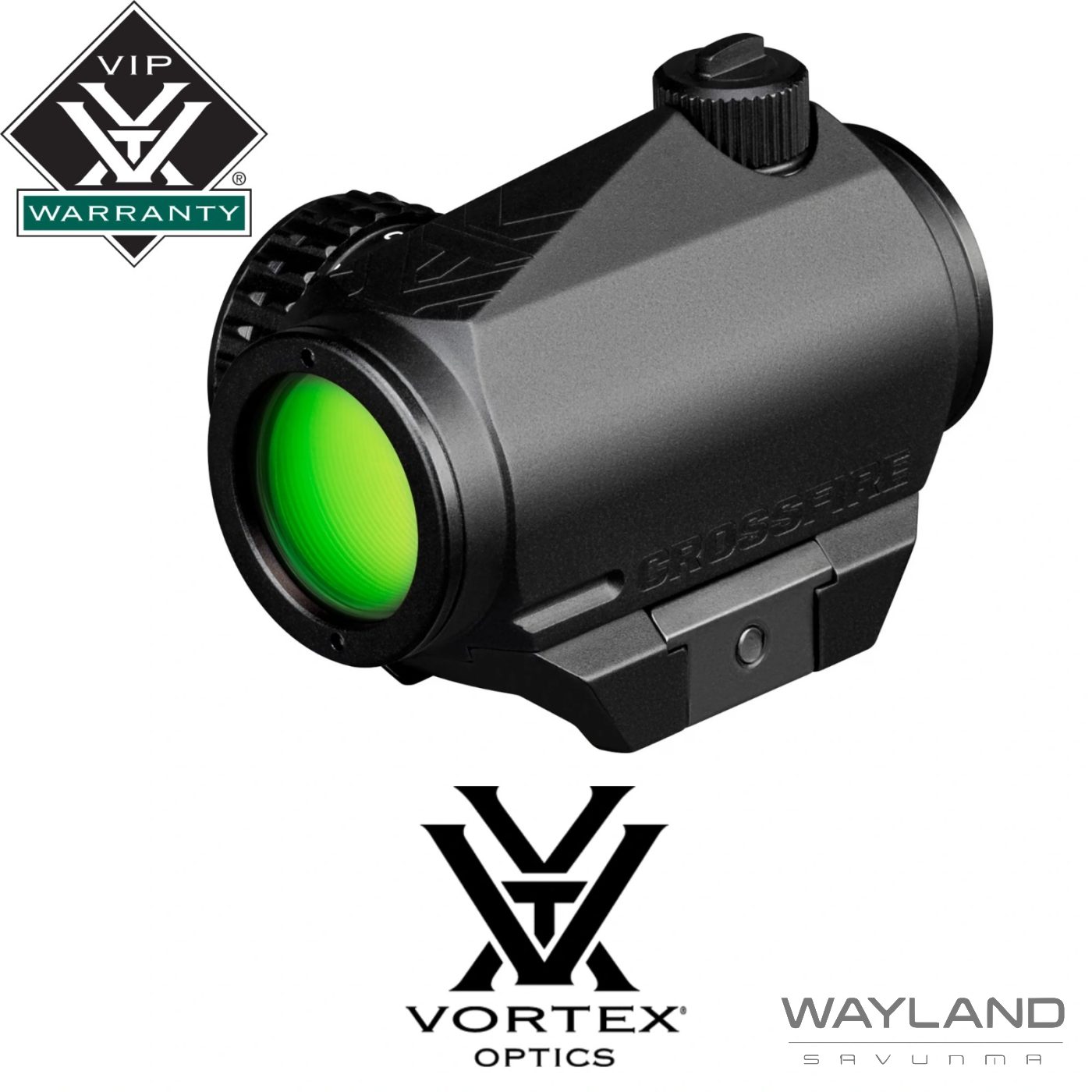 Vortex Crossfire 2 MOA Green Dot | Yeşil Noktalı Hassas Nişangah görseli 4