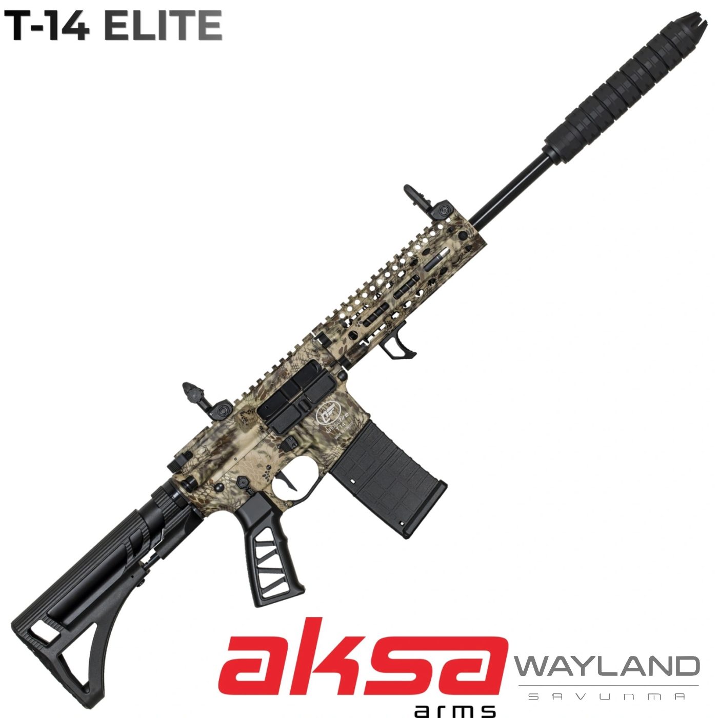 Aksa Crossfire T-14 Elite Alpine 36 Kalibre Şarjörlü Av Tüfeği ikinci görünüm