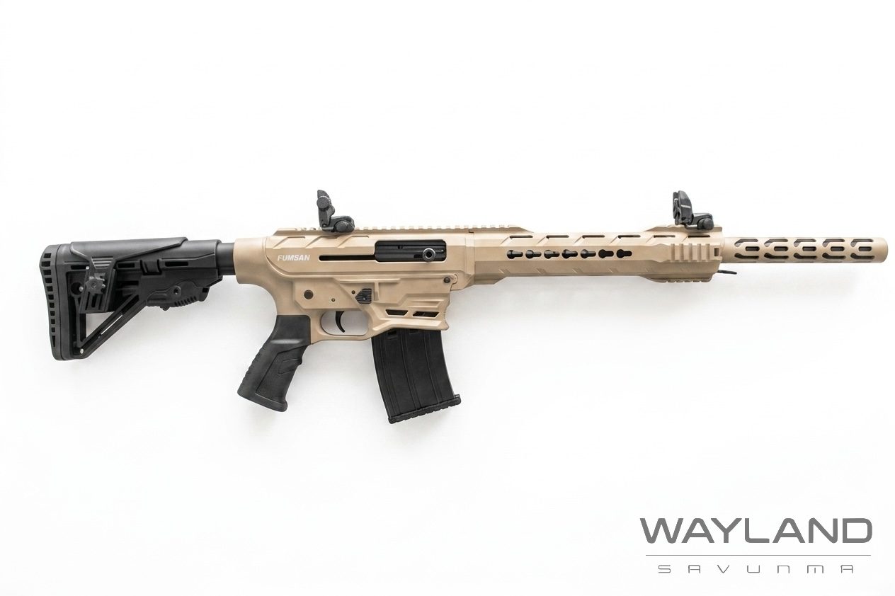FUMSAN ARMS FS12 TOPRAK ÇÖL  ŞARJÖRLÜ AV TÜFEĞİ