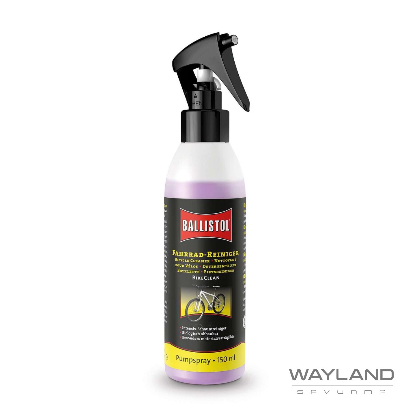 Ballistol BikeClean Bisiklet Temizleyici Pomba Sprey 150 ml