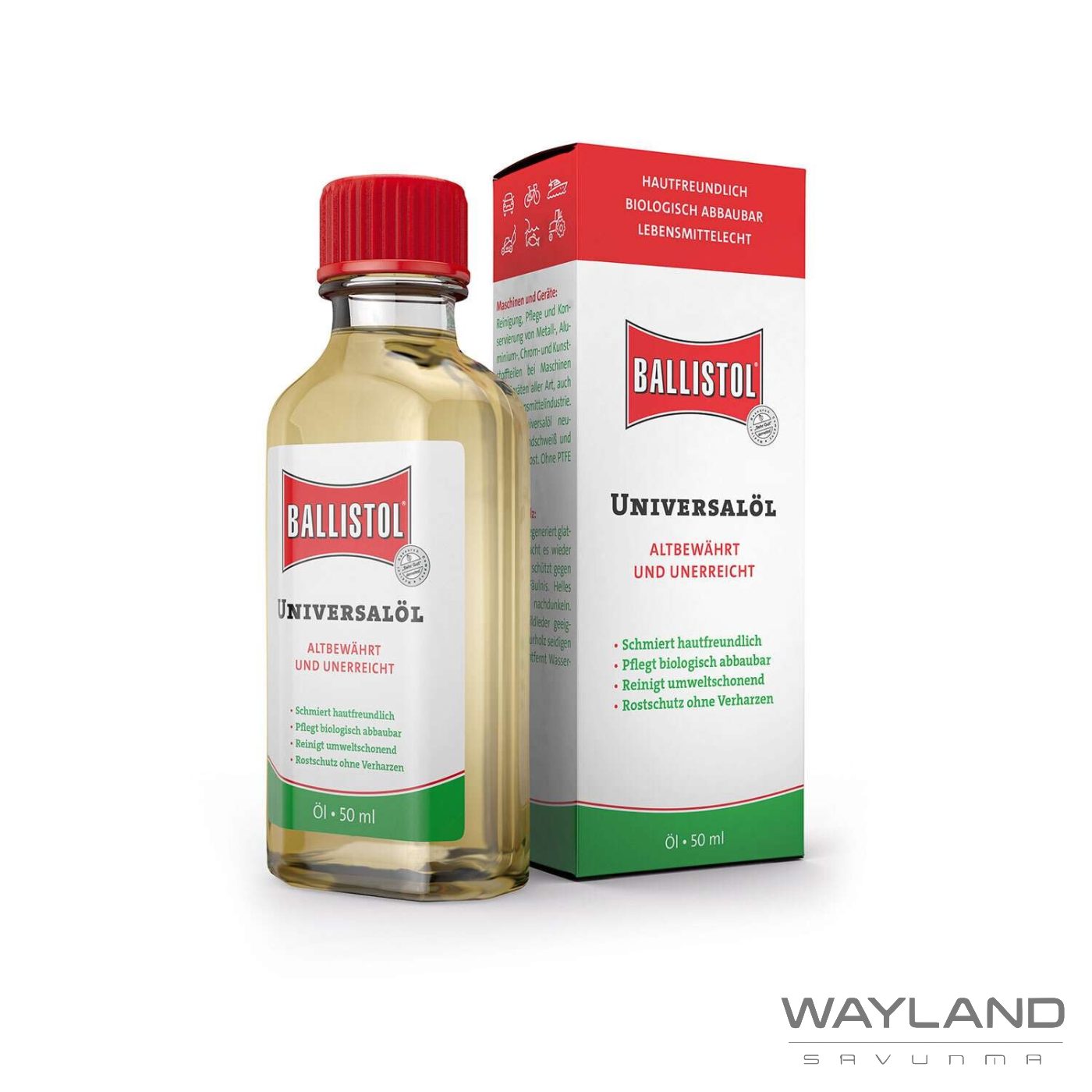 Ballistol Universal Çam Şişe 50 ml Yağ