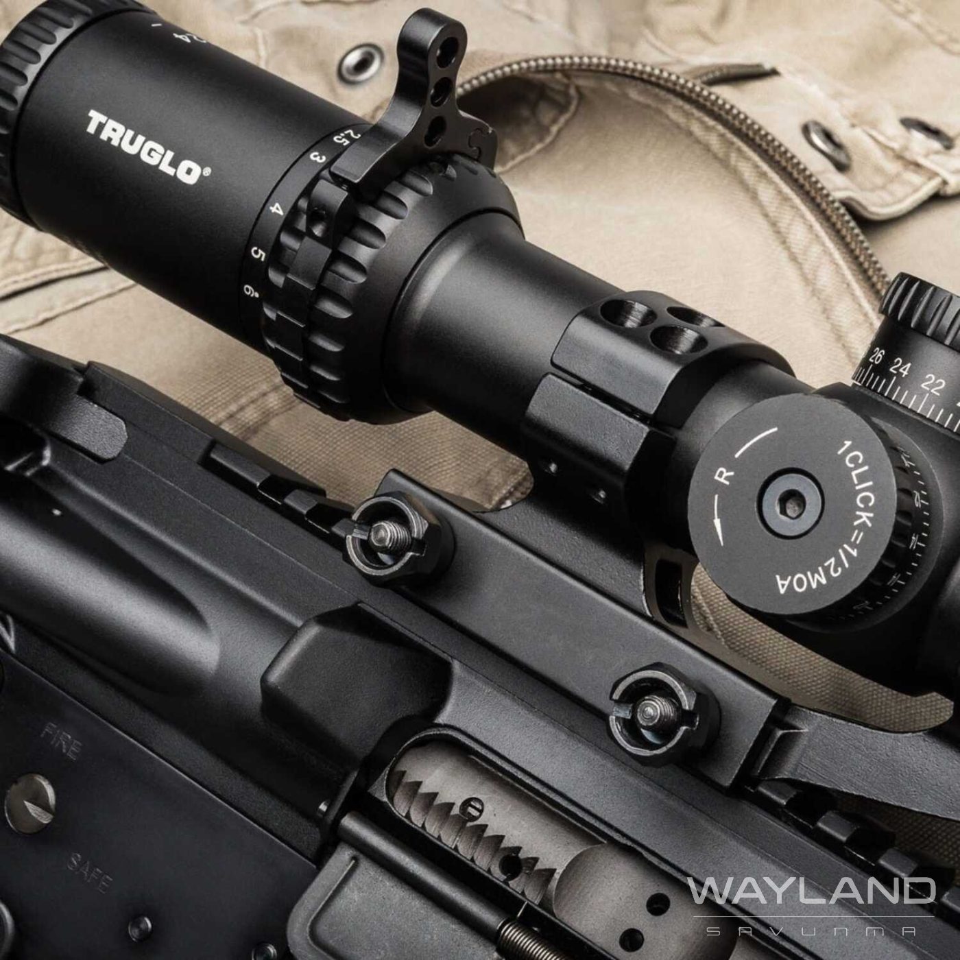 Truglo Omnia 4 Serisi 1-4x24 30mm Tüfek Dürbünü görseli 4