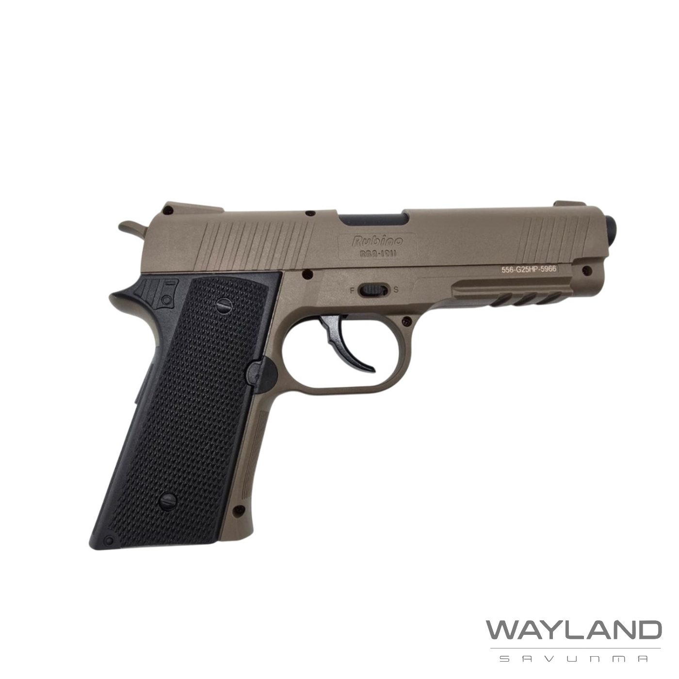 Rubino Colt 1911 RBN-1911 Çöl Havalı Tabanca 4.5mm görseli 3