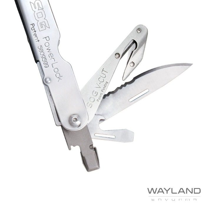 SOG S62N-CP Powerlock V-Cutter Çok Amaçlı Pense görseli 3
