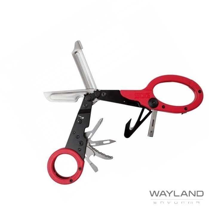 SOG Parashears Çok Amaçlı Makas - Kırmızı ikinci görünüm
