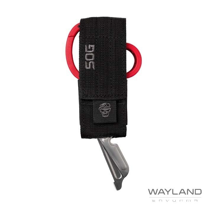 SOG Parashears Çok Amaçlı Makas - Kırmızı görseli 3