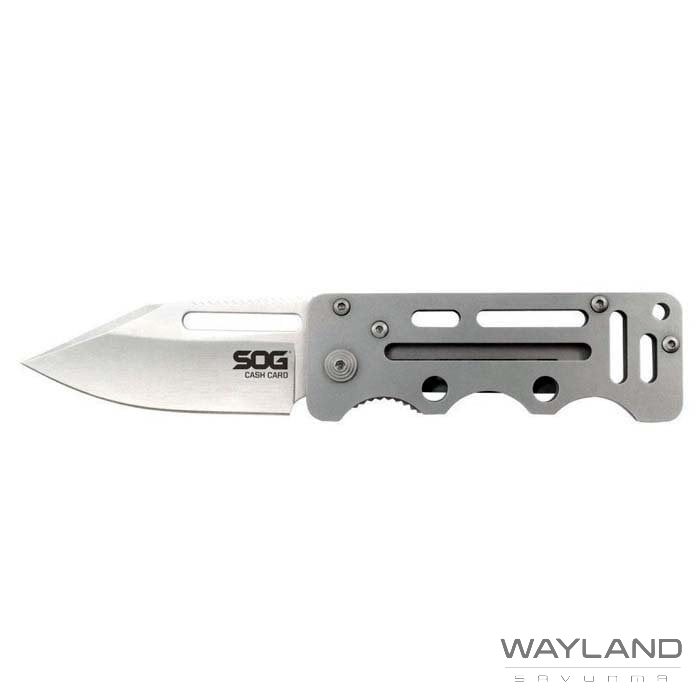 SOG EZ1 Cash Card Knife-Trap Klipsli Çakı görseli 3