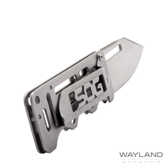 SOG EZ1 Cash Card Knife-Trap Klipsli Çakı görseli 4