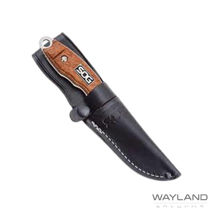 SOG HT012L-CP HuntsPoint Skinning Ahşap Sap Bıçak görseli 4