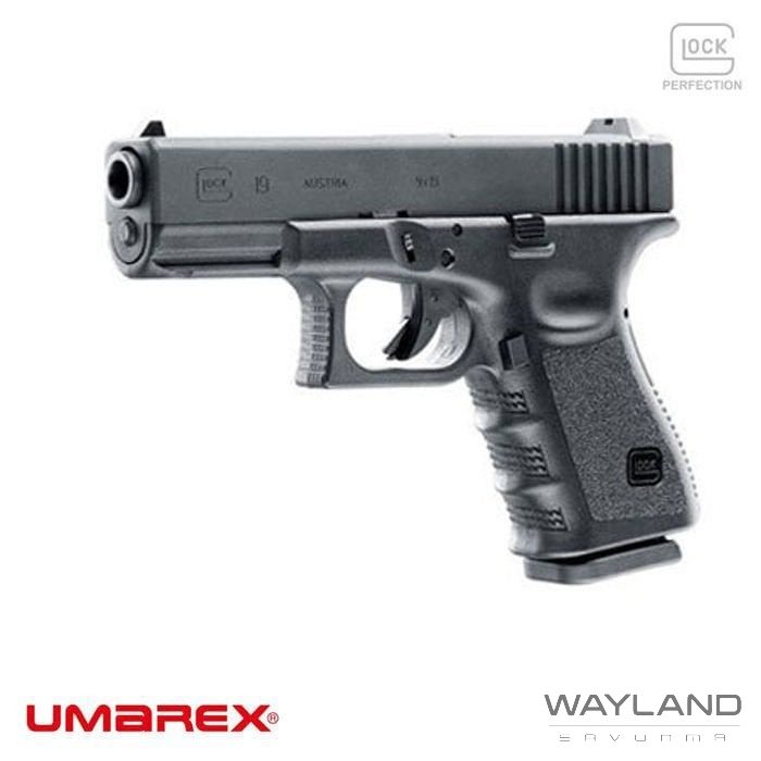 UMAREX Glock 19 Airsoft Tabanca - Gas, B.Back