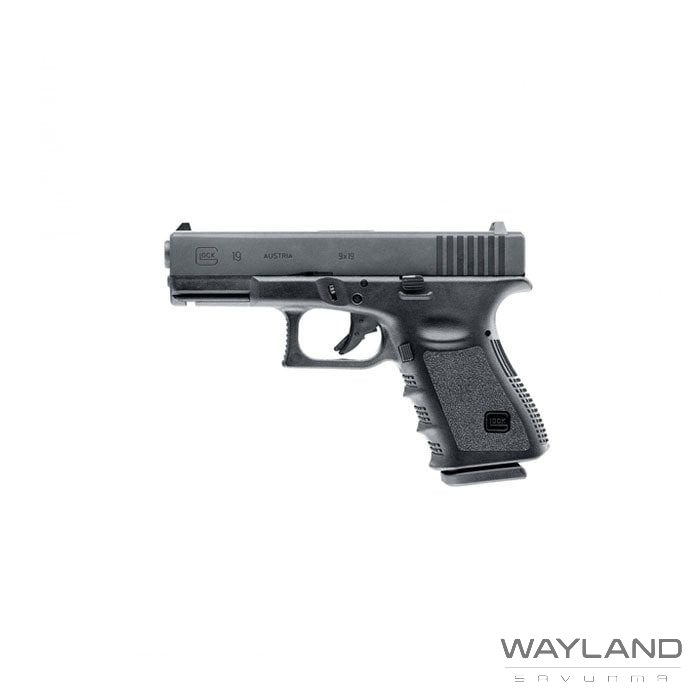 UMAREX Glock 19 Airsoft Tabanca - Gas, B.Back görseli 2