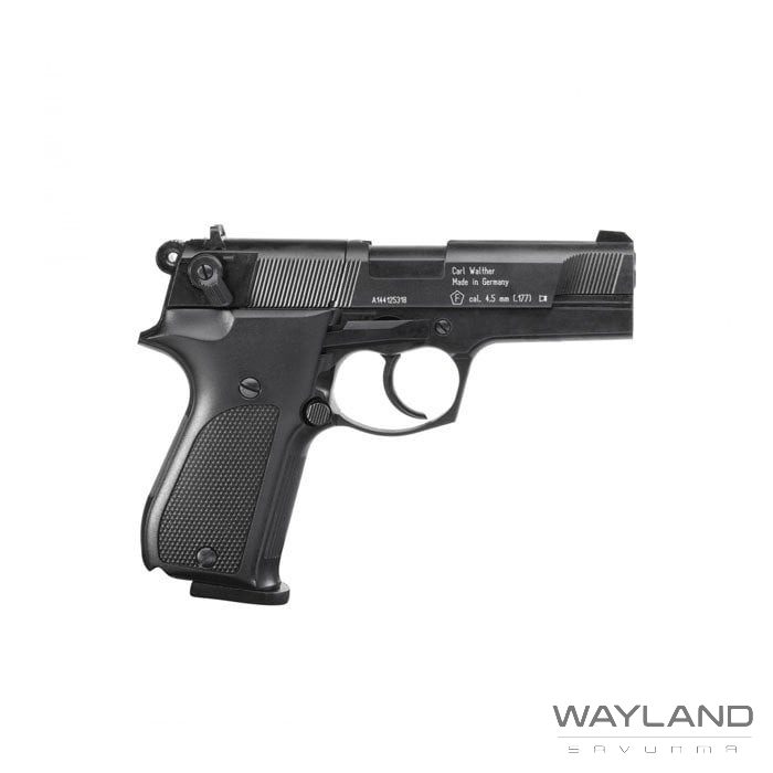 UMAREX Walther CP88 4,5MM Havalı Tabanca - Siyah görseli 3