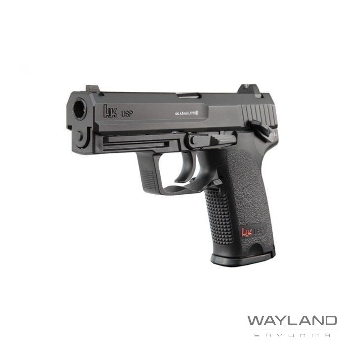 UMAREX Heckler&Koch USP 4,5MM Havalı Tabanca Siyah görseli 2