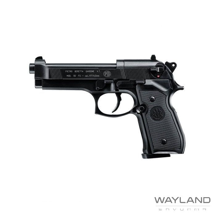UMAREX Beretta M92 FS 4.5MM Havalı Tabanca - Siyah görseli 3