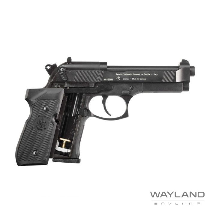 UMAREX Beretta M92 FS 4.5MM Havalı Tabanca - Siyah görseli 4