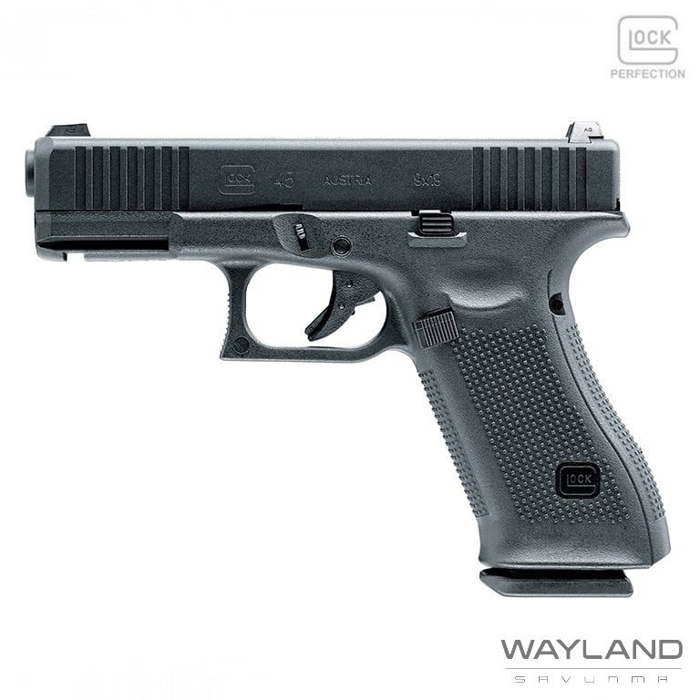 UMAREX Glock 45 Airsoft Tabanca - Siyah görseli 2