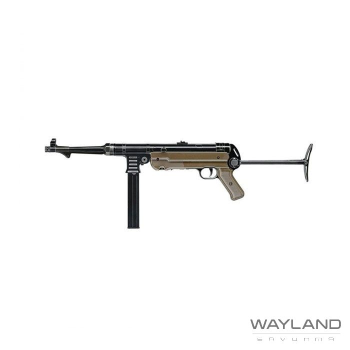 UMAREX Legends MP German 4,5MM Havalı Tüfek Siyah görseli 2