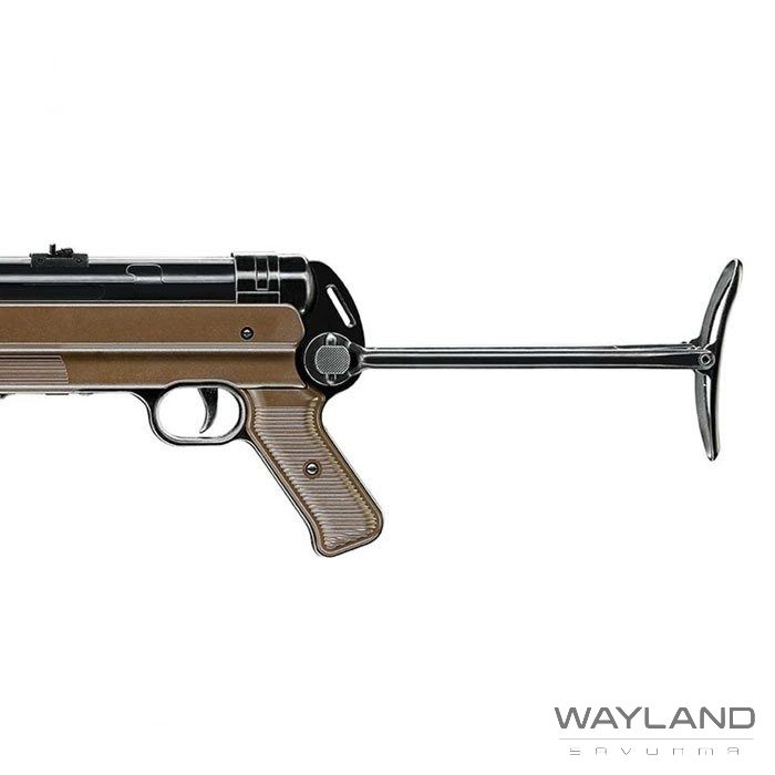 UMAREX Legends MP German 4,5MM Havalı Tüfek Siyah görseli 5