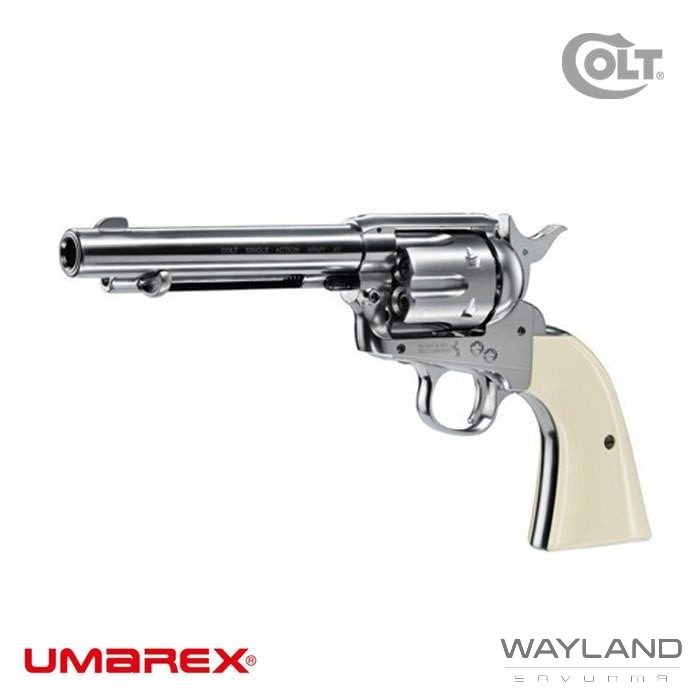UMAREX Colt Saa 45 4,5MM - Nikel - Havalı Tabanca