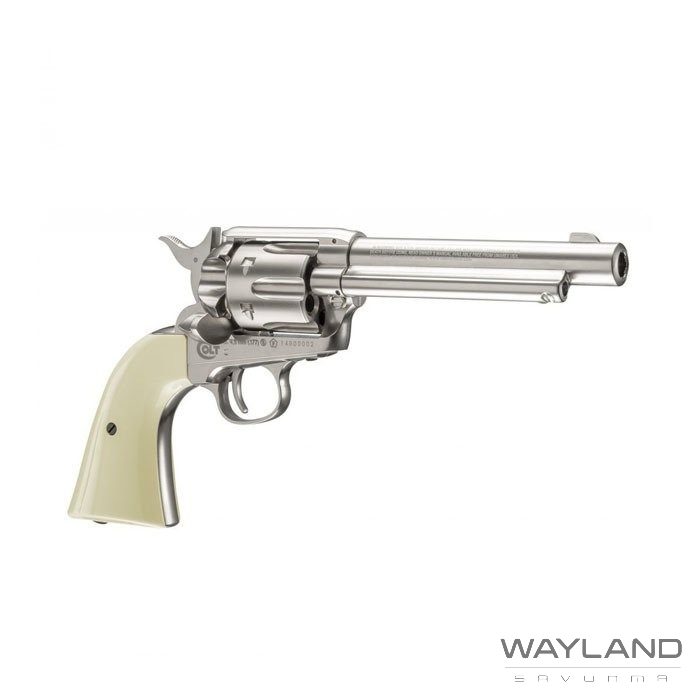 UMAREX Colt Saa 45 4,5MM - Nikel - Havalı Tabanca görseli 3