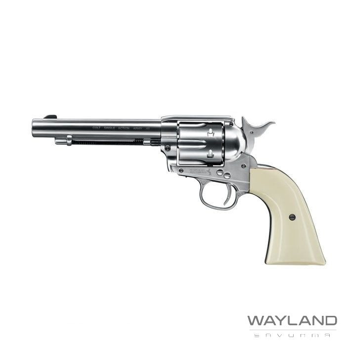 UMAREX Colt Saa 45 4,5MM - Nikel - Havalı Tabanca görseli 4