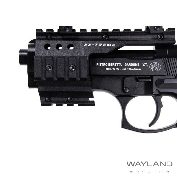 UMAREX Beretta MXX-Treme 4,5M Havalı Tabanca Siyah ikinci görünüm