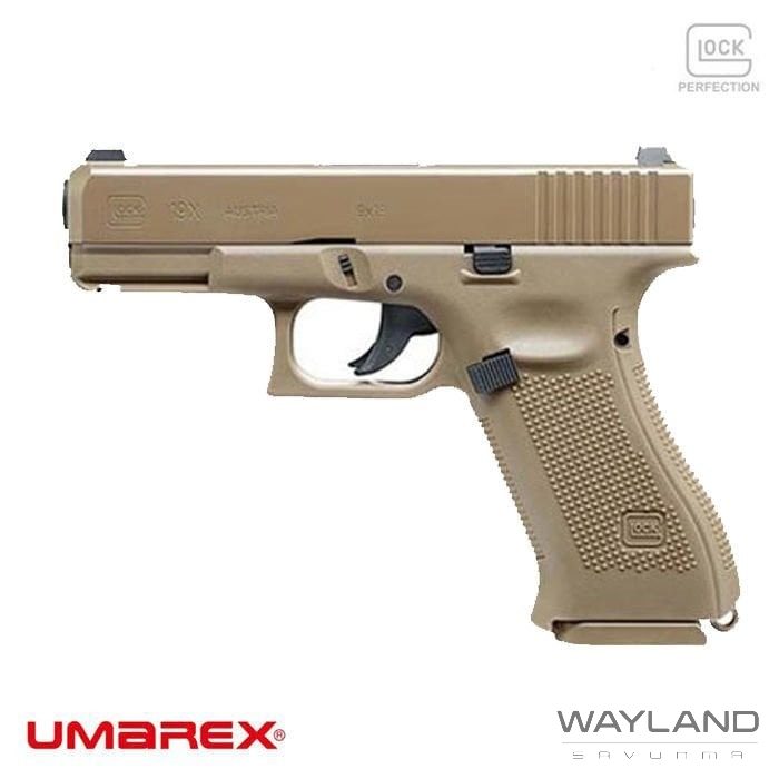 UMAREX Glock19X 4,5MM NonBlowback Havalı Tabanca